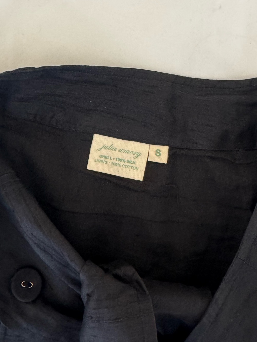 Julia Amory Park Avenue Skirt Size Small - Black - Picture 2 of 3